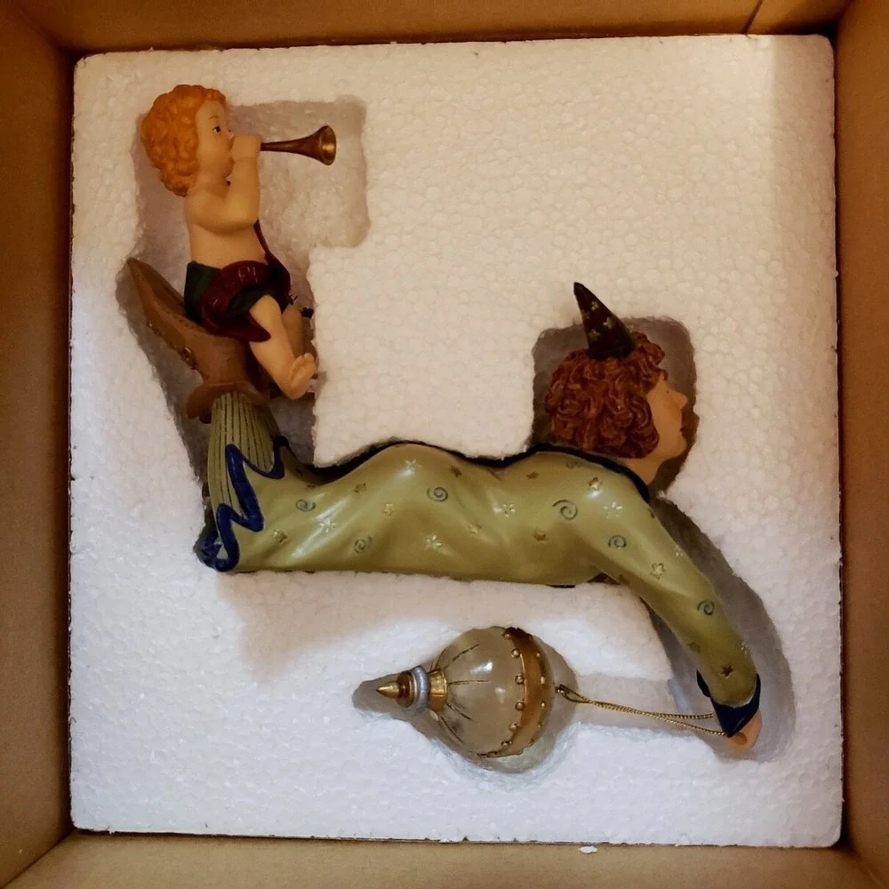 The Keeper Of Millennium 2000 Mantle Desk or Shelf Figurine Shenandoah  NIB